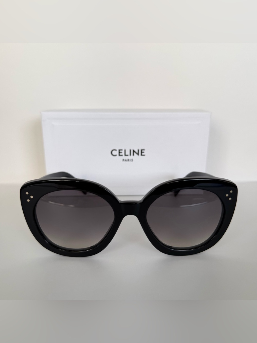 NEW!!! Celine women black sunglasses CL40295I 01F Authentic